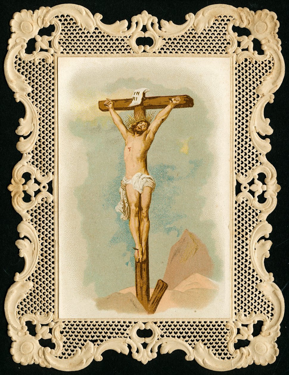 Image pieuse : Crucifixion - Anonymous Anonymous