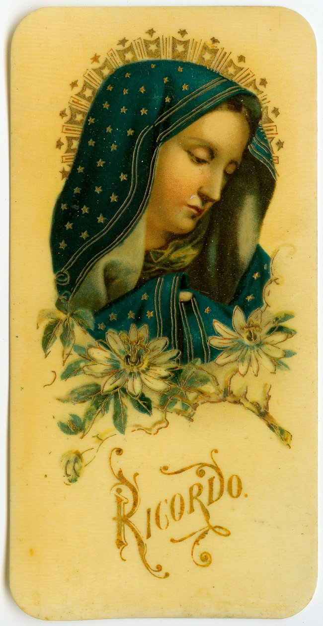 Image pieuse : Vierge Marie - Anonymous Anonymous