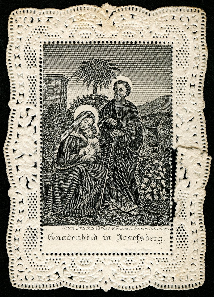 Image pieuse : La Sainte Famille - Anonymous Anonymous