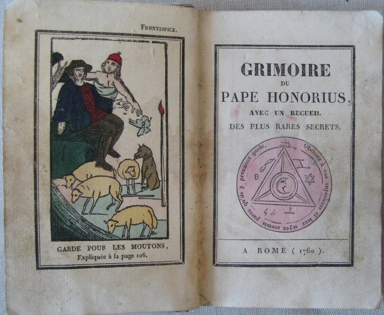 Le Grimoire du Pape Honorius - Anonymous Anonymous