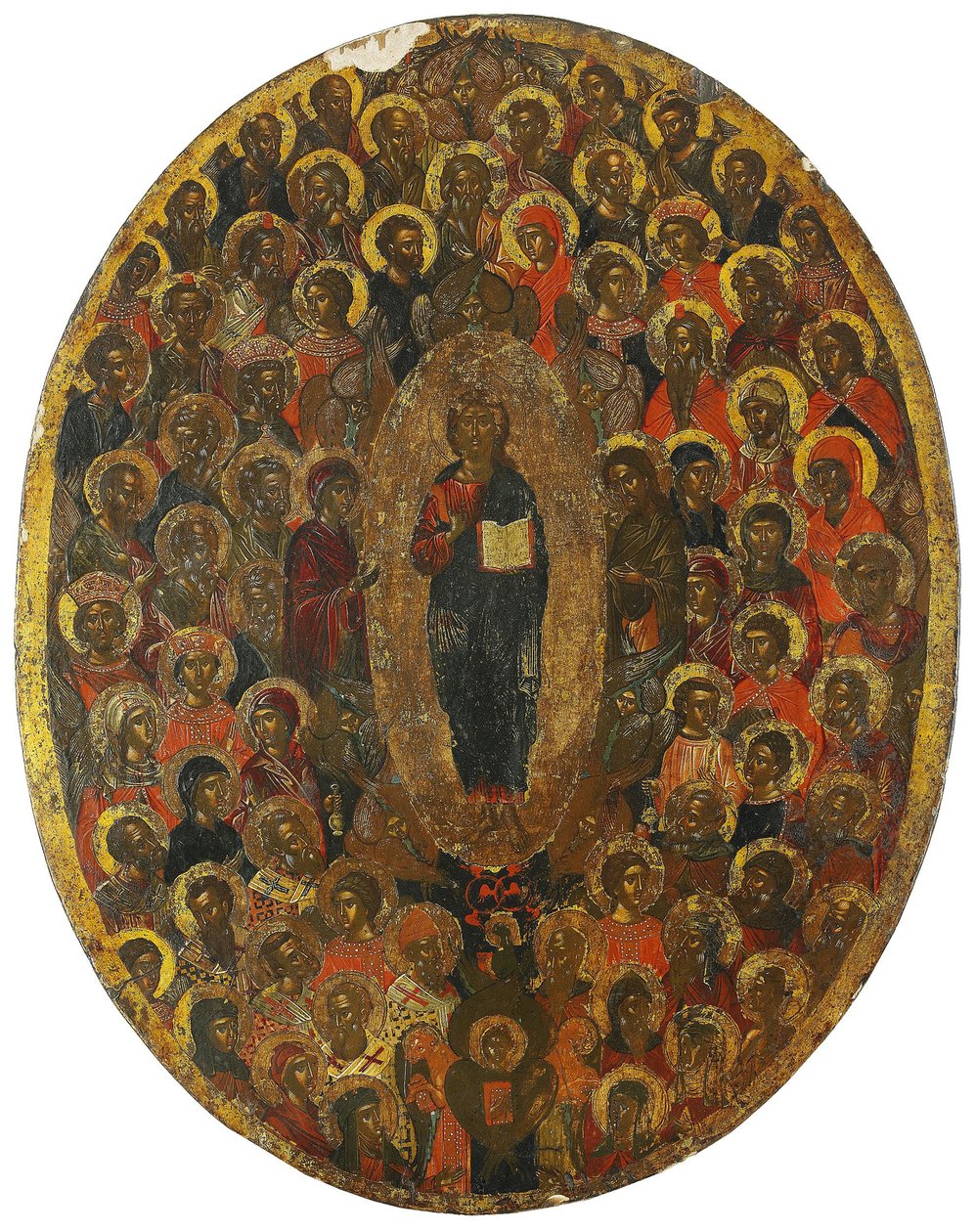 Deesis, XVIIe siècle - Anonymous Russian icon painter