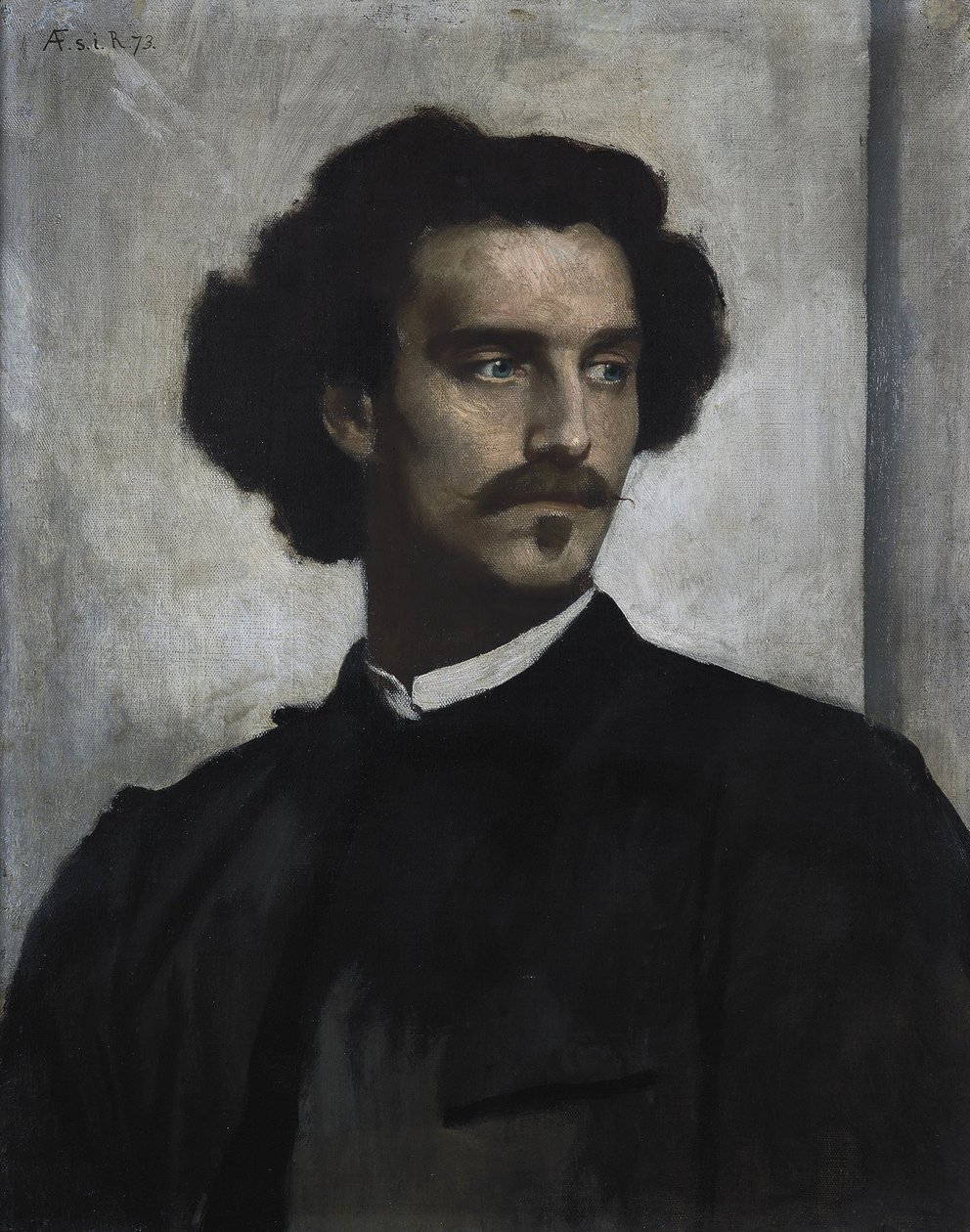 Autoportrait - Anselm Feuerbach