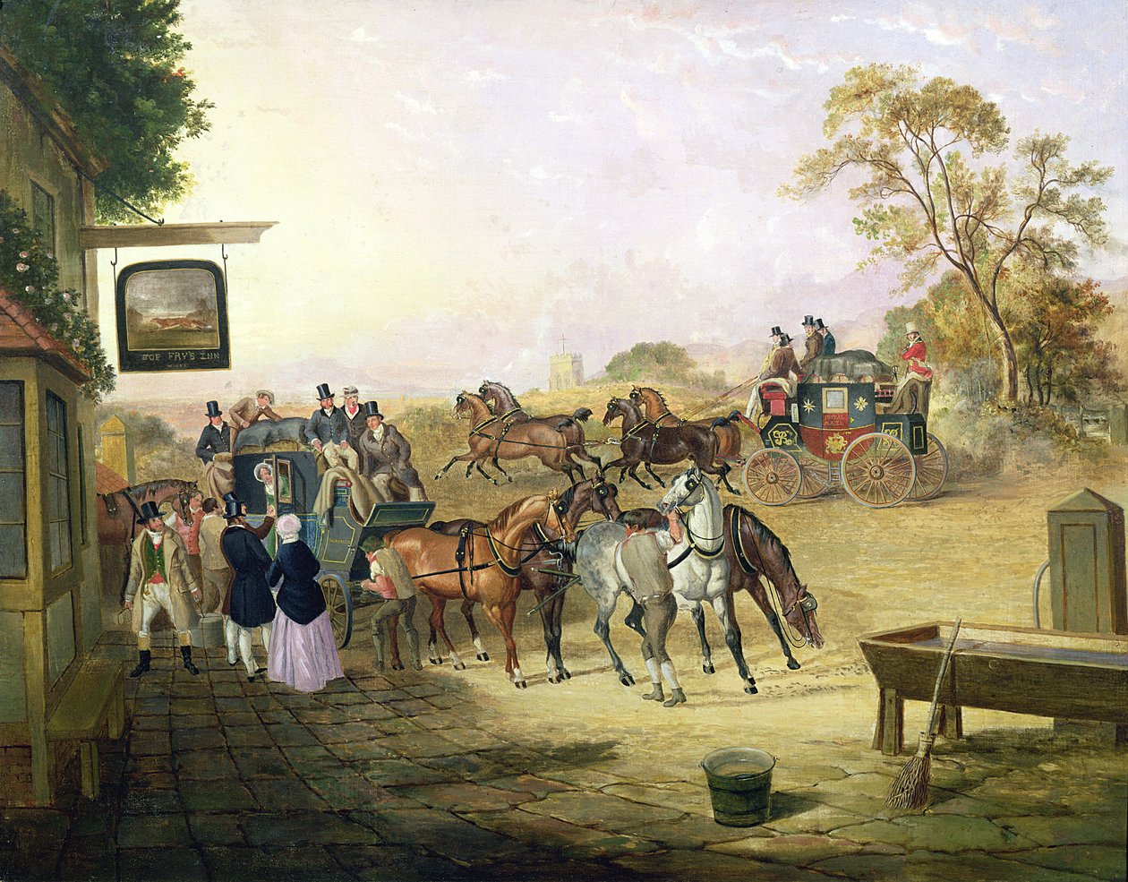 Auberge de Joe Fry - Anson A. Martin