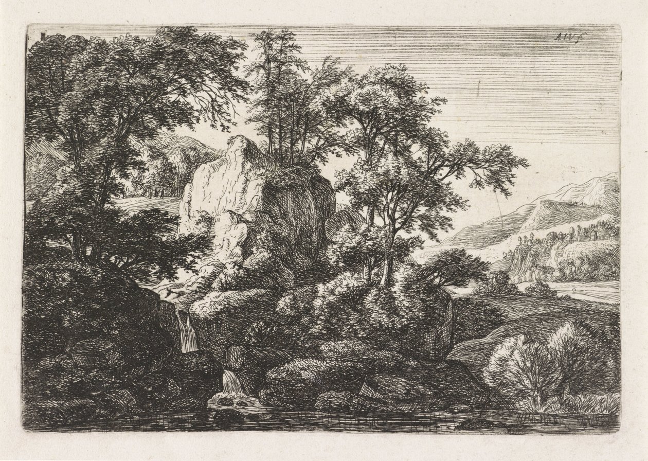Double cascade - Anthonie Waterloo