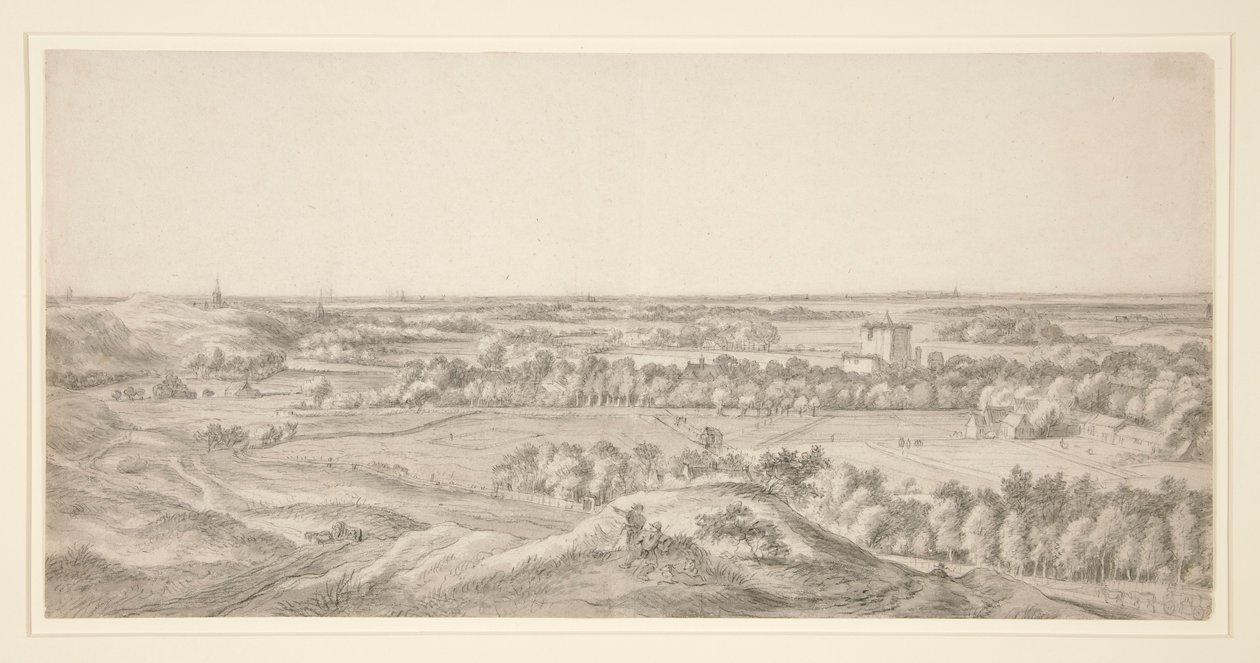 Paysage : Les dunes près de Harlem - Anthonie Waterloo