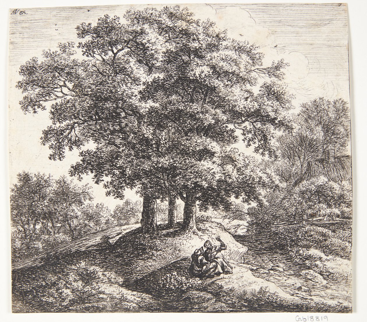 Homme et femme assis près d
