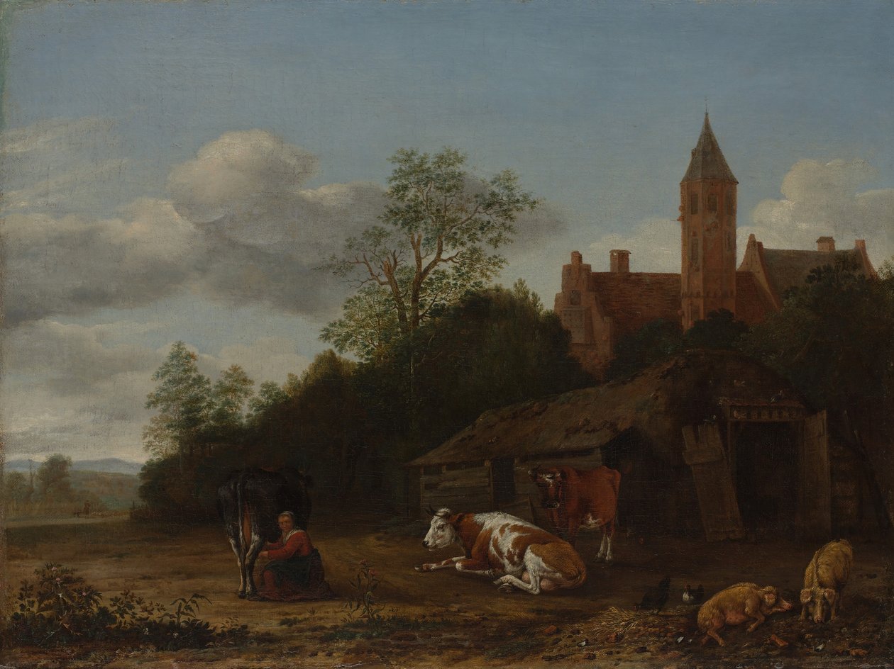 Scène de basse-cour - Anthonie van Borssom