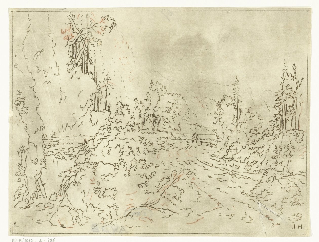 Paysage montagneux - Anthonie van den Bos