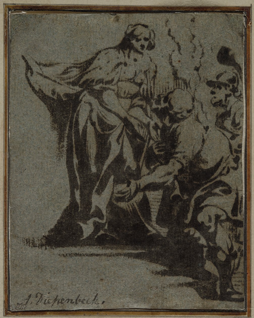 Une scène de la mythologie classique - Anthonis Sallaert