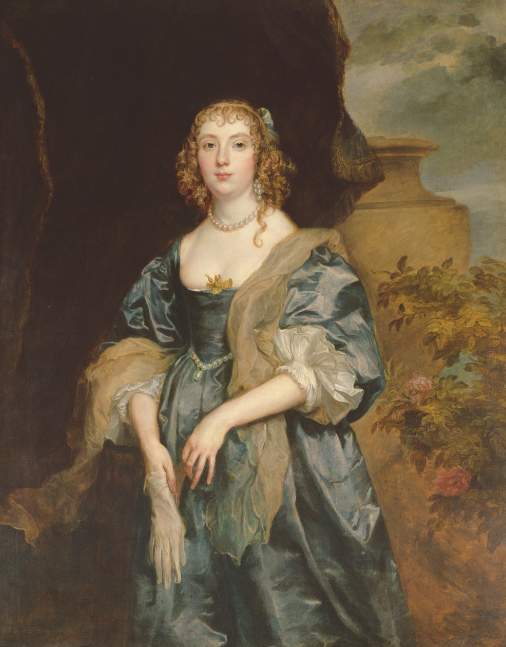 Anne Carr, comtesse de Bedford, vers 1638 - Anthony van Dyck