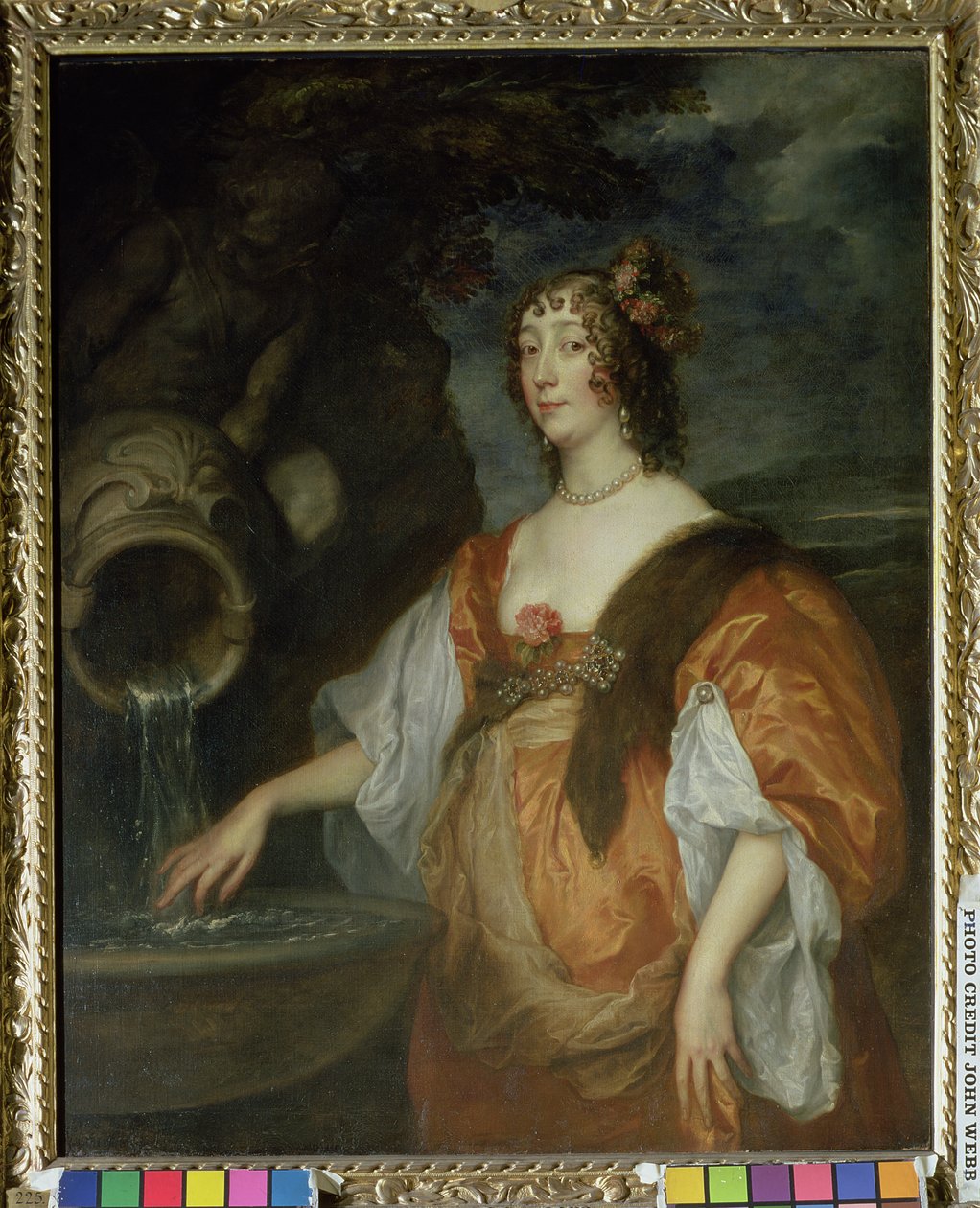 Portrait de Lucy Percy, comtesse de Carlisle (1599-1660) vers 1637-40 - Anthony van Dyck