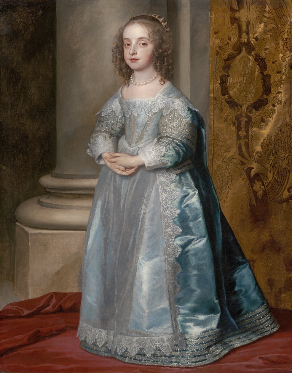 Princesse Mary, fille de Charles Ier - Anthony van Dyck