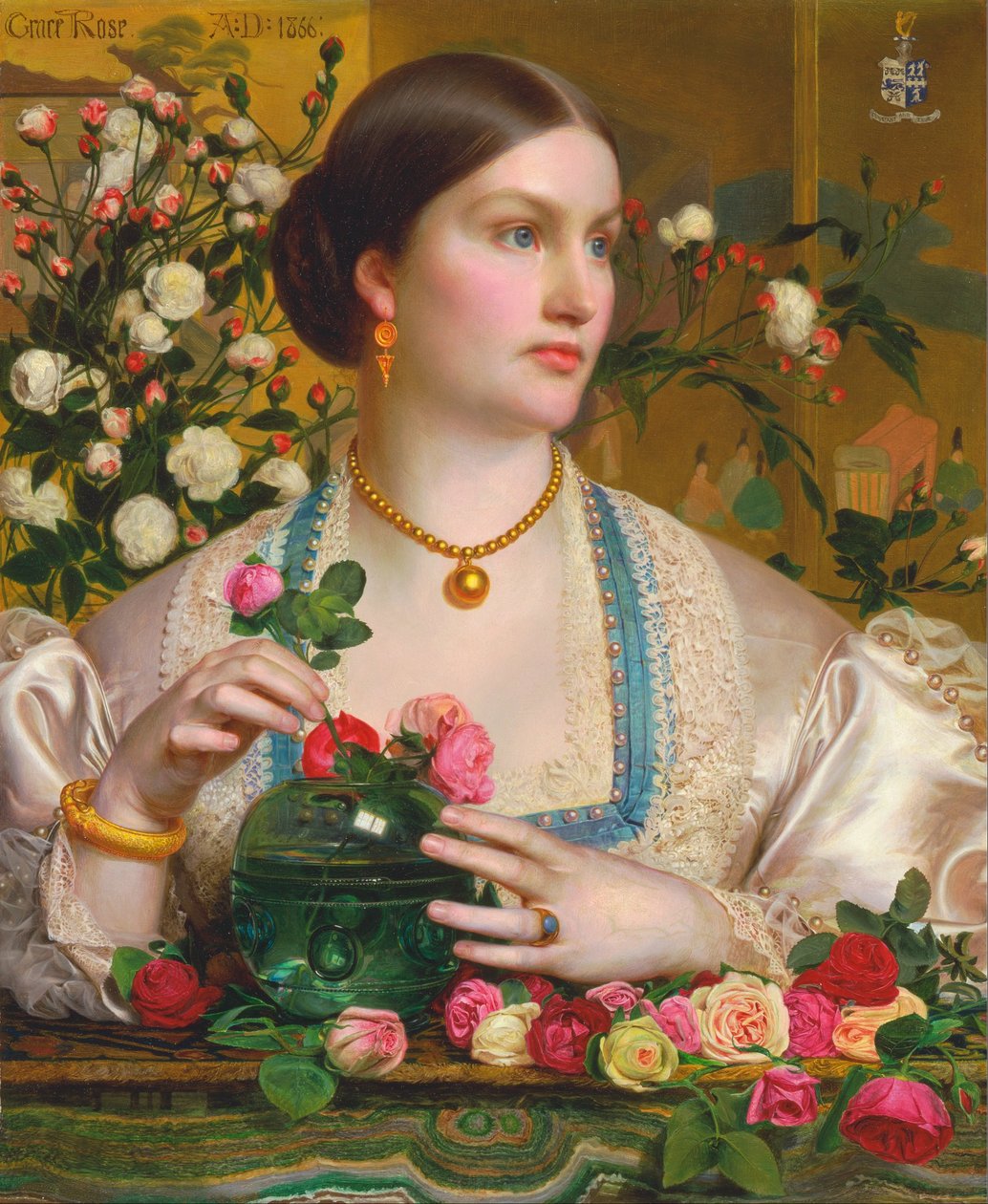 Rose de Grâce - Anthony Frederick Augustus Sandys