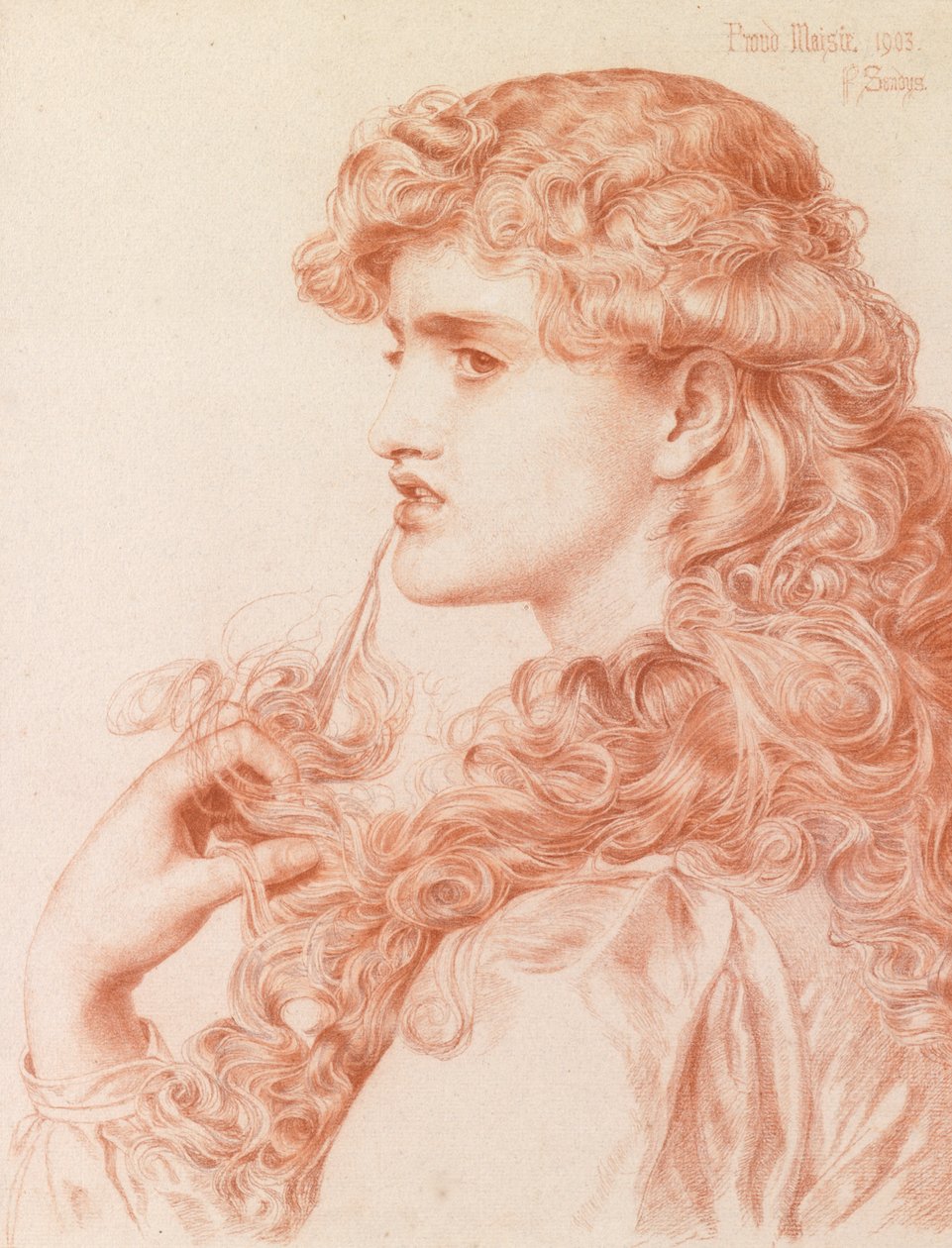 Fière Maisie, 1903 - Anthony Frederick Augustus Sandys
