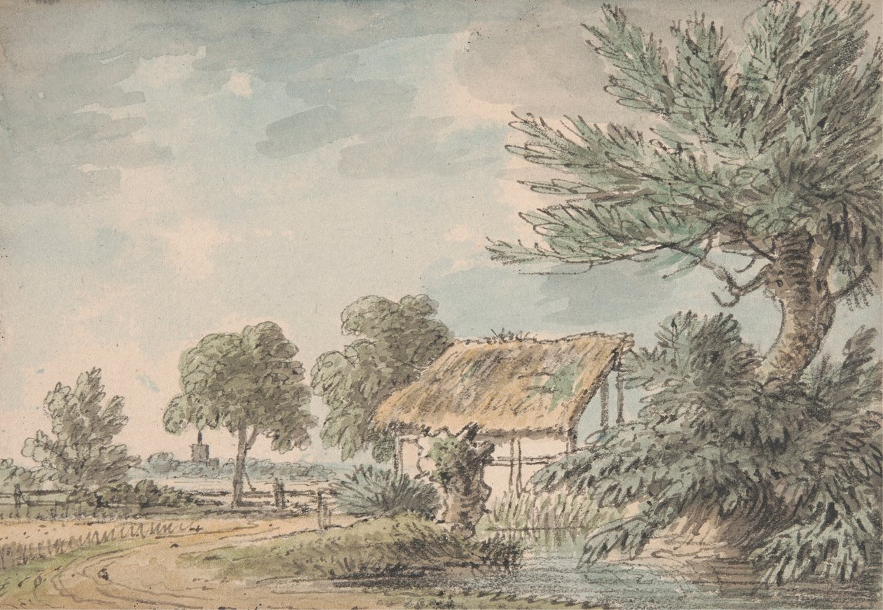 Paysage près de Watford, Herfordshire - Anthony Devis