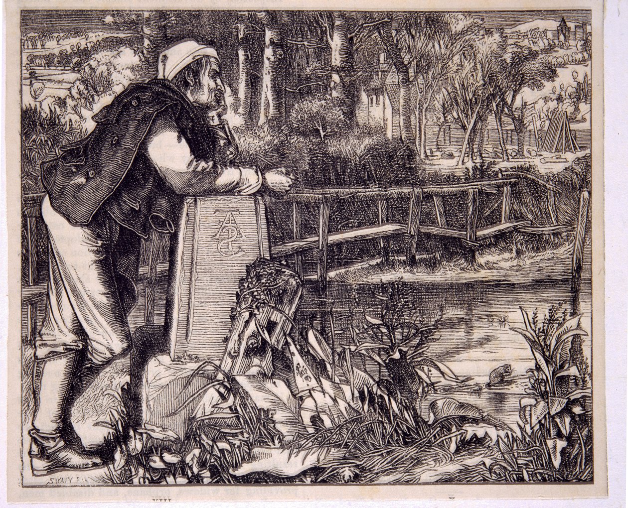 Le Vieux Chartiste - Anthony Frederick Augustus Sandys