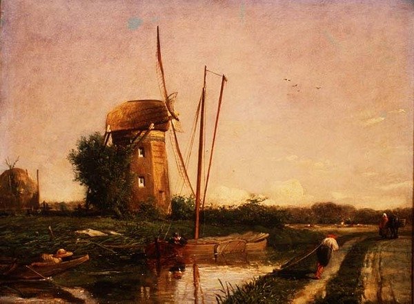 Un moulin à La Haye - Anthony Mark