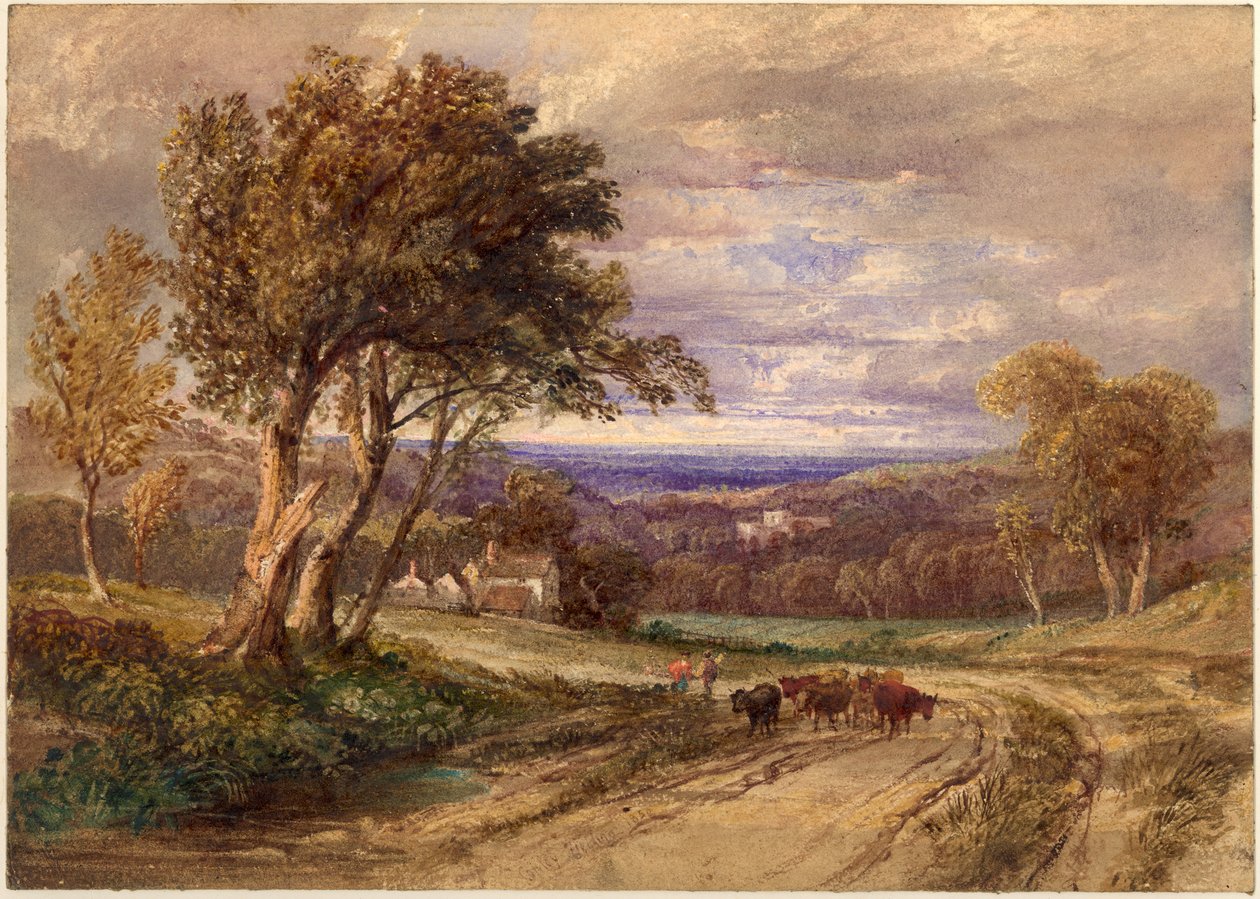 Prieuré de Lanercost - Anthony Vandyke Copley Fielding