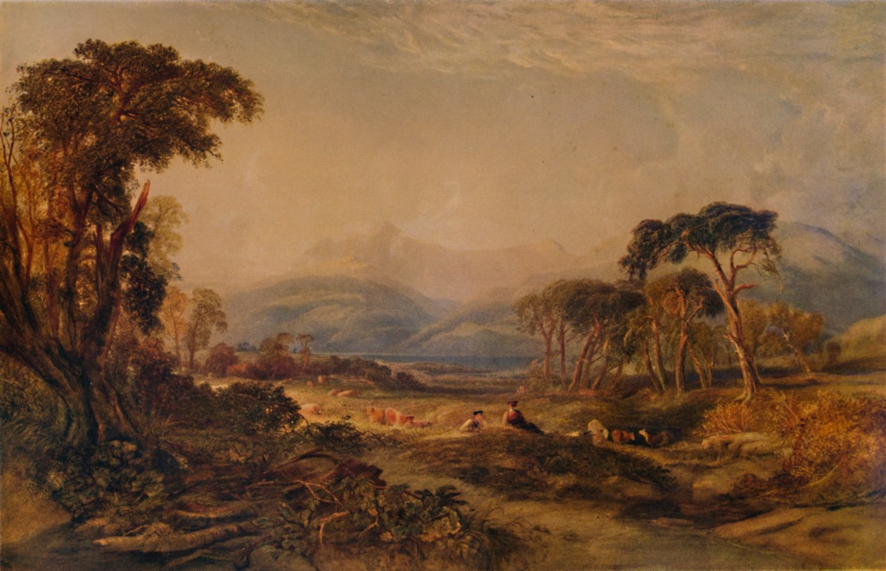 Loch Awe, 1850, 1935 - Anthony Vandyke Copley Fielding
