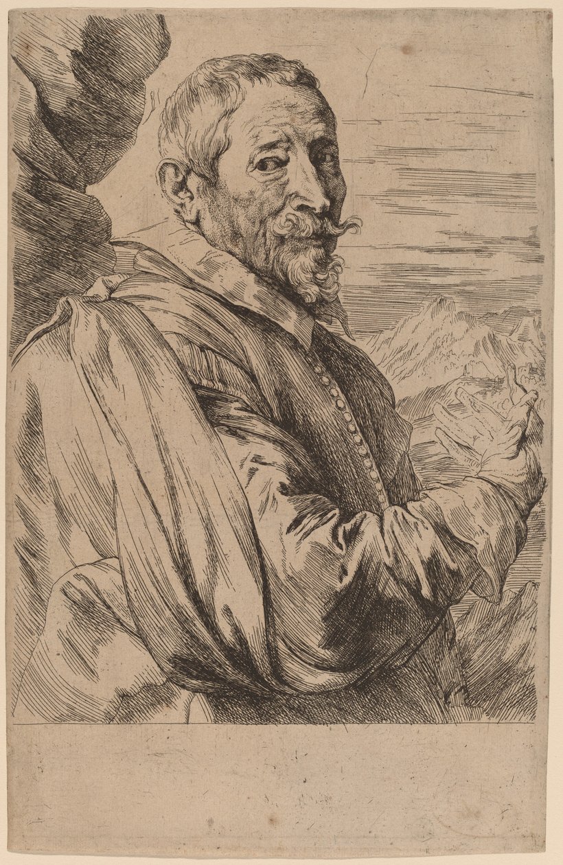 Jodocus de Momper - Anthony van Dyck