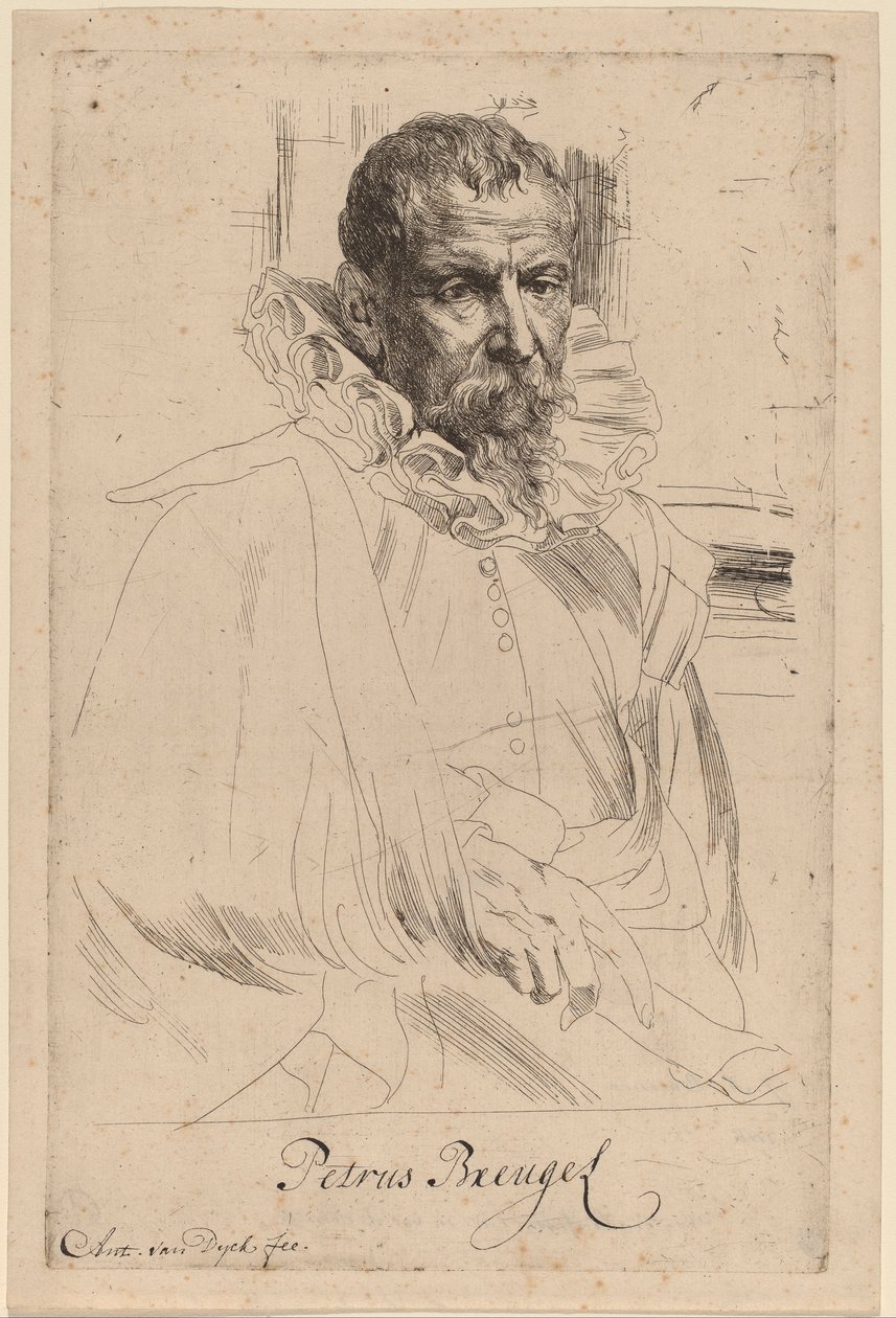 Pieter Bruegel le Jeune - Anthony van Dyck