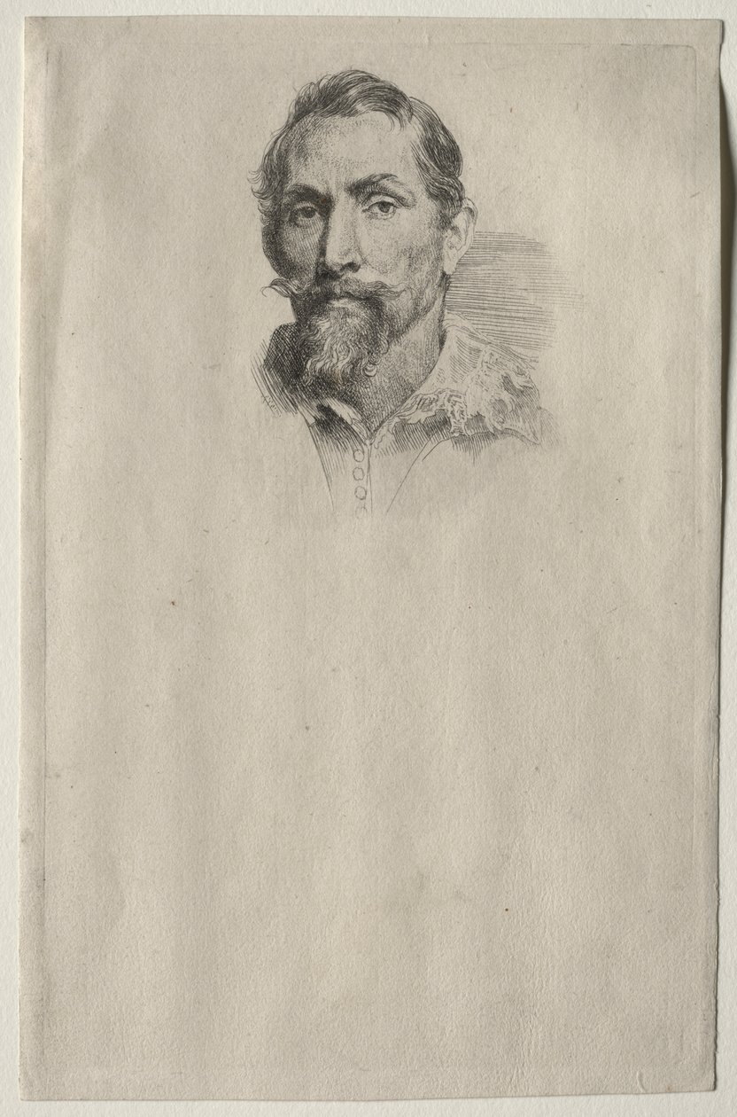 Portrait de Frans Snyders - Anthony van Dyck