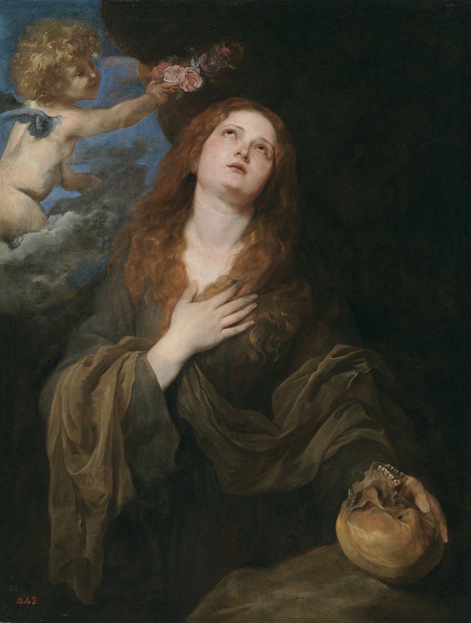 Sainte Rosalie - Anthony van Dyck