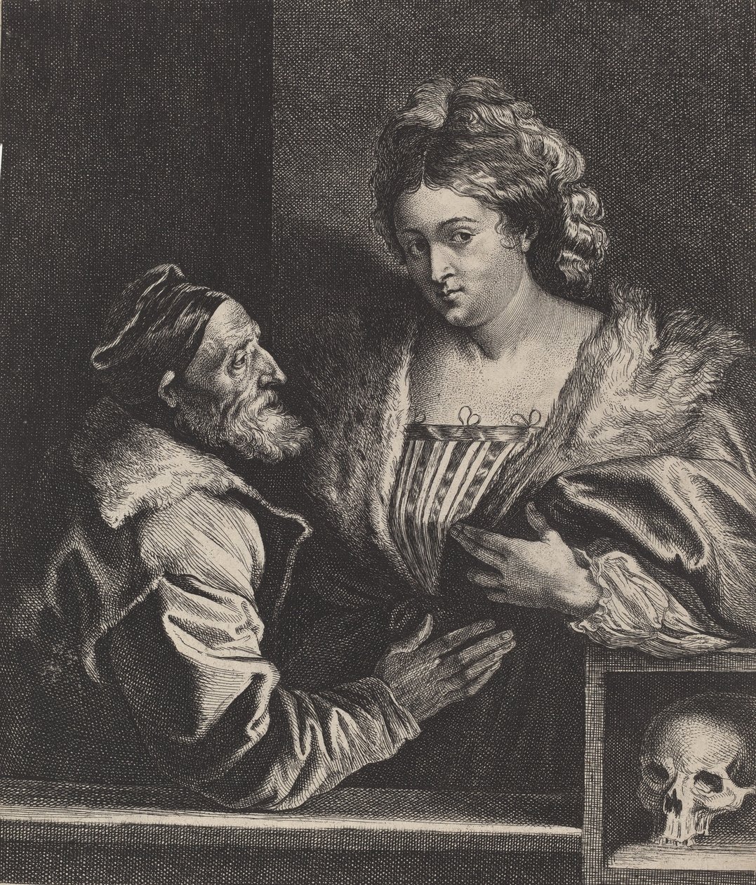 La Maîtresse de Titien - Anthony van Dyck