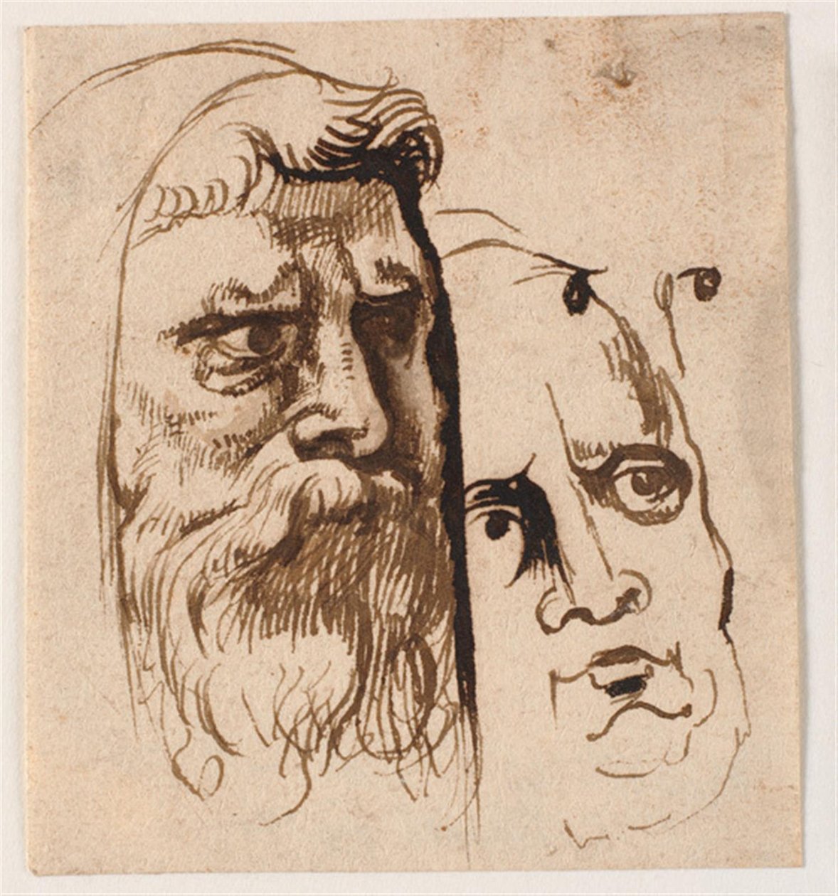 Deux têtes d