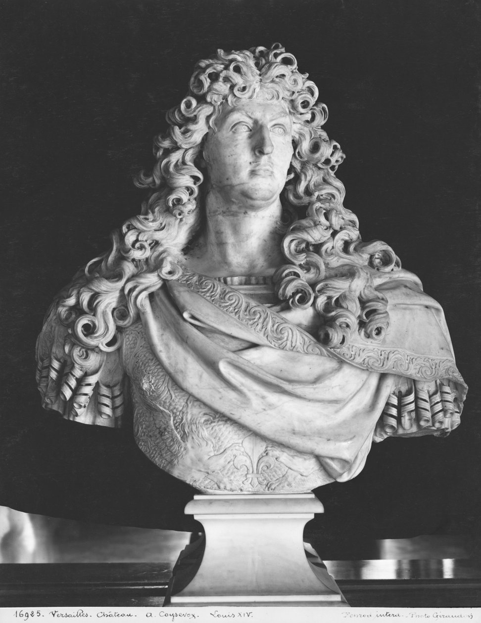 Buste de Louis XIV (1638-1715) c.1678-81 - Antoine Coysevox