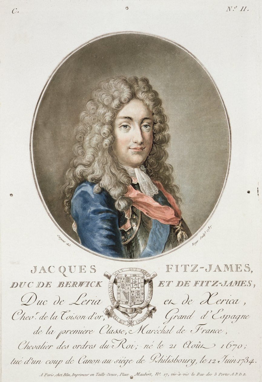 James Fitzjames, 1er duc de Berwick, de 