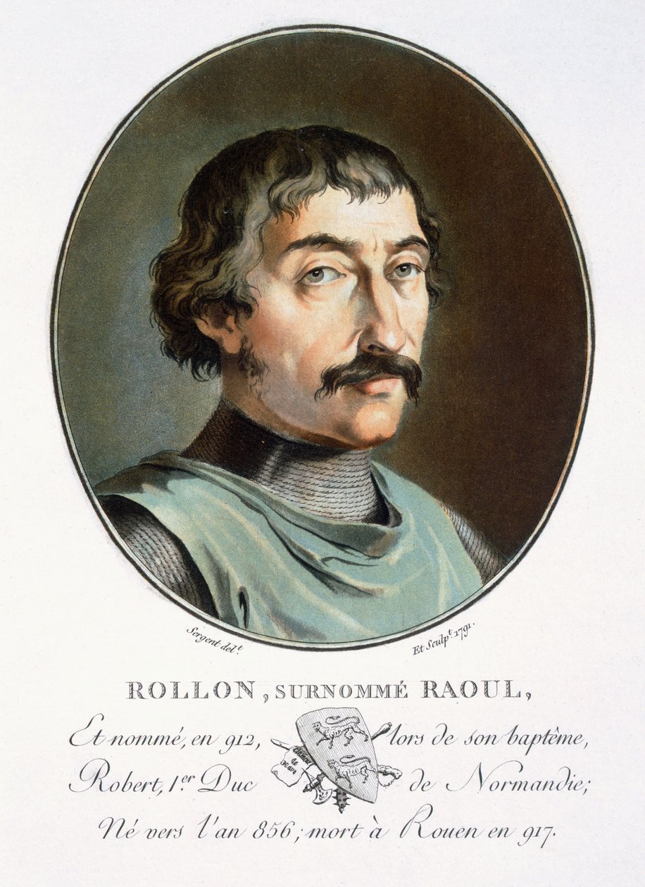 Rollo le Danois, duc de Normandie, de 