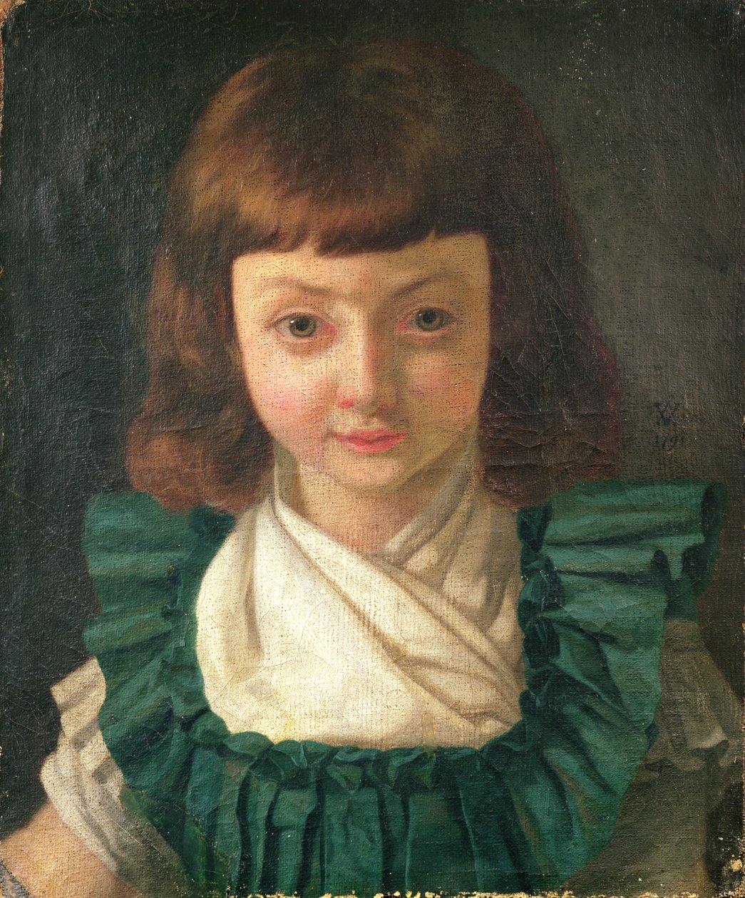 Portrait de Louis XVII (1785-95) enfant, 1791 - Antoine Vestier