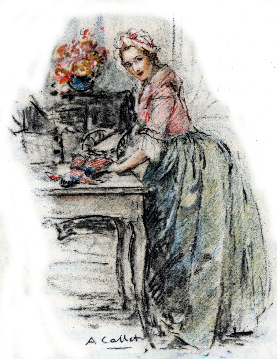 Portrait de Charlotte - Antoine Calbet