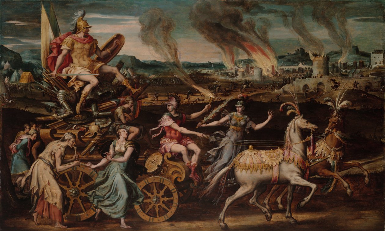 Le Triomphe de Mars - Antoine Caron