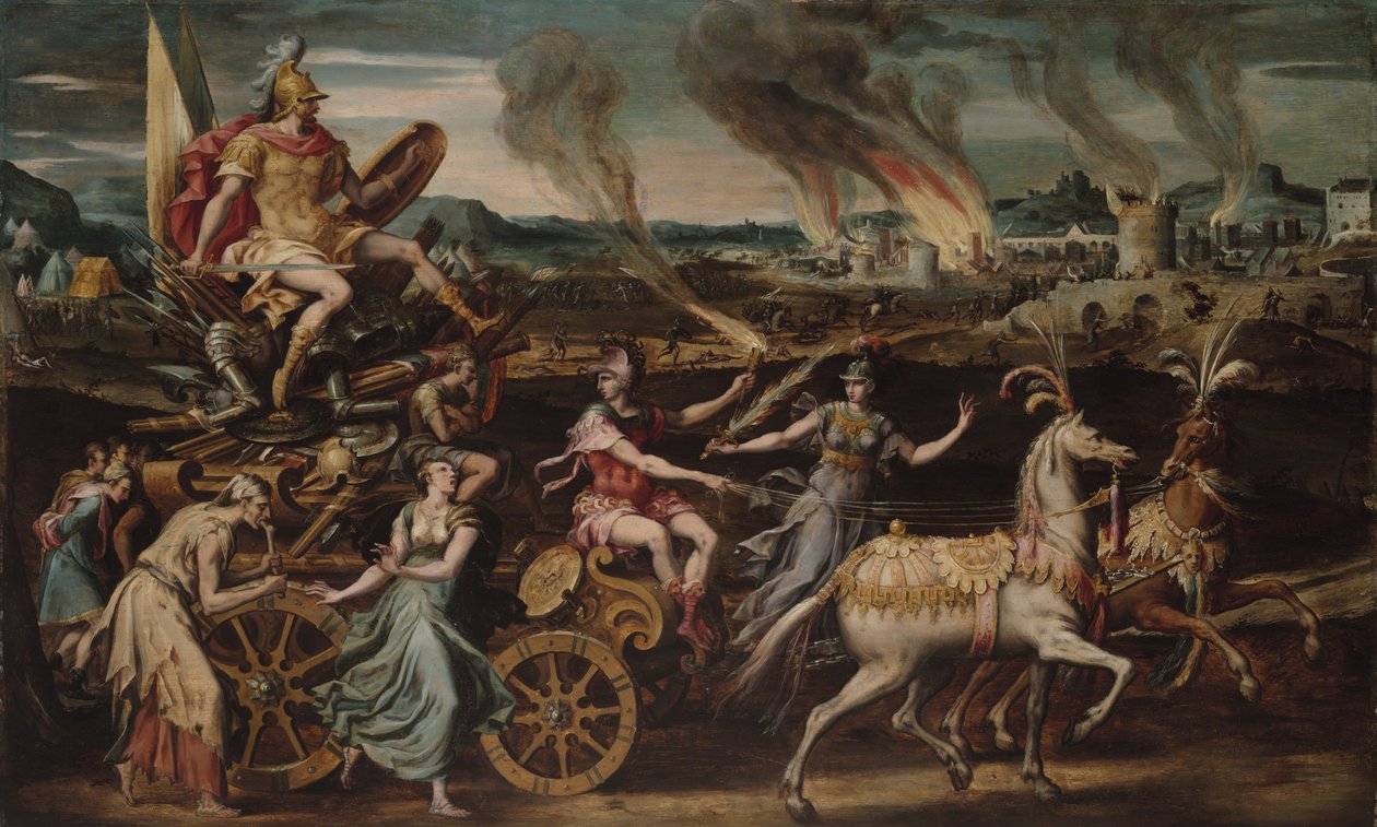 Le Triomphe de Mars - Antoine Caron