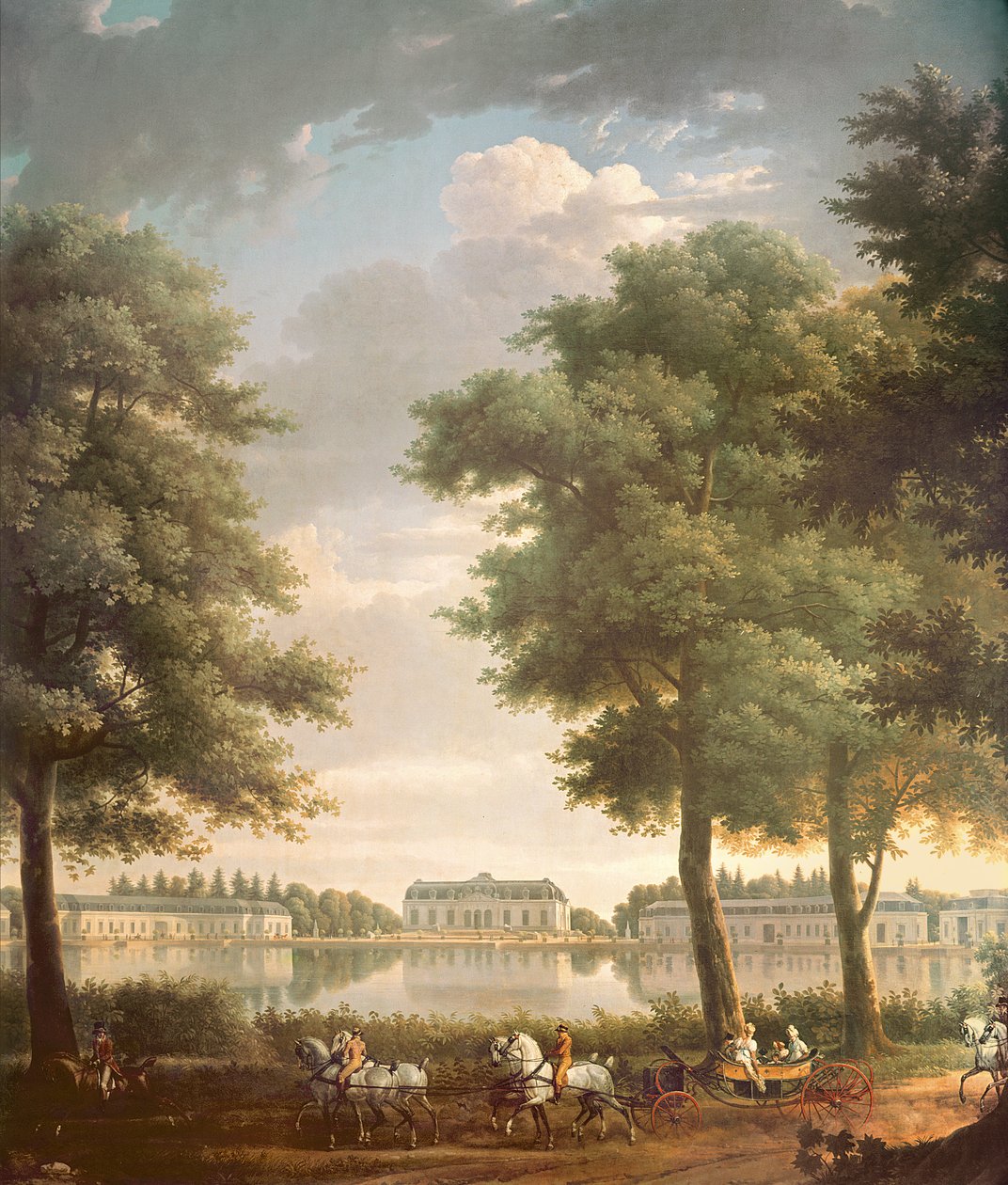 Château de Benrath, 1806 - Antoine Charles Horace Vernet