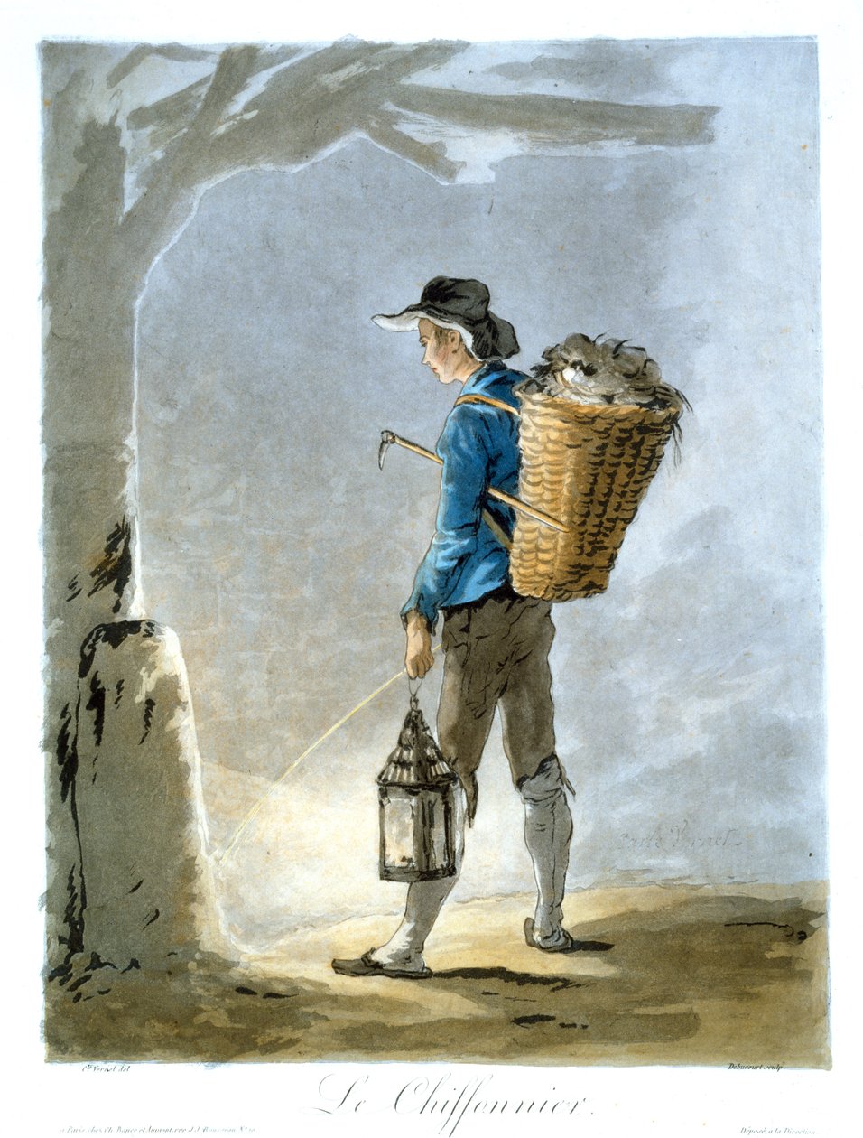 Le vagabond - Antoine Charles Horace Vernet
