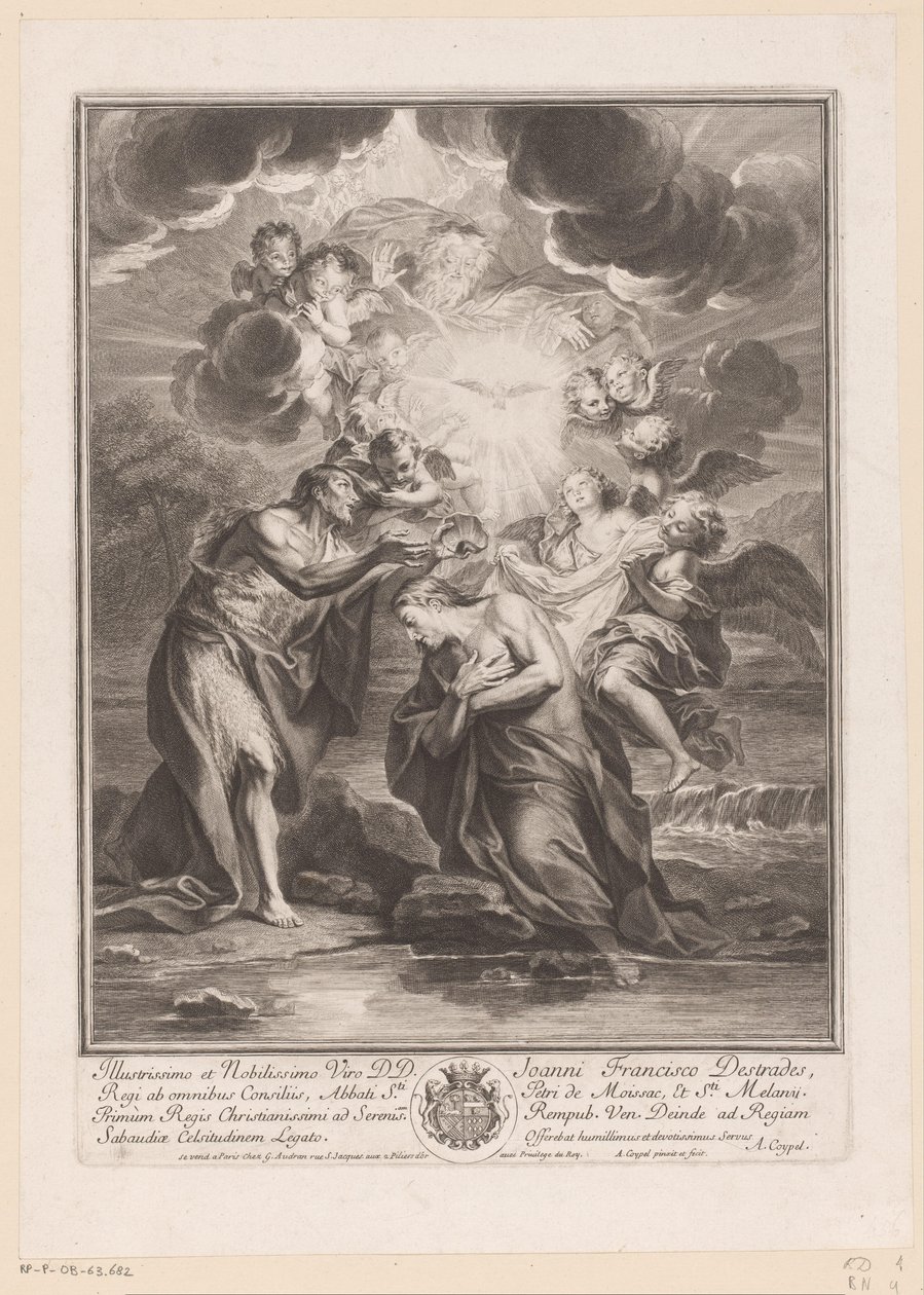 Baptême du Christ - Antoine Coypel