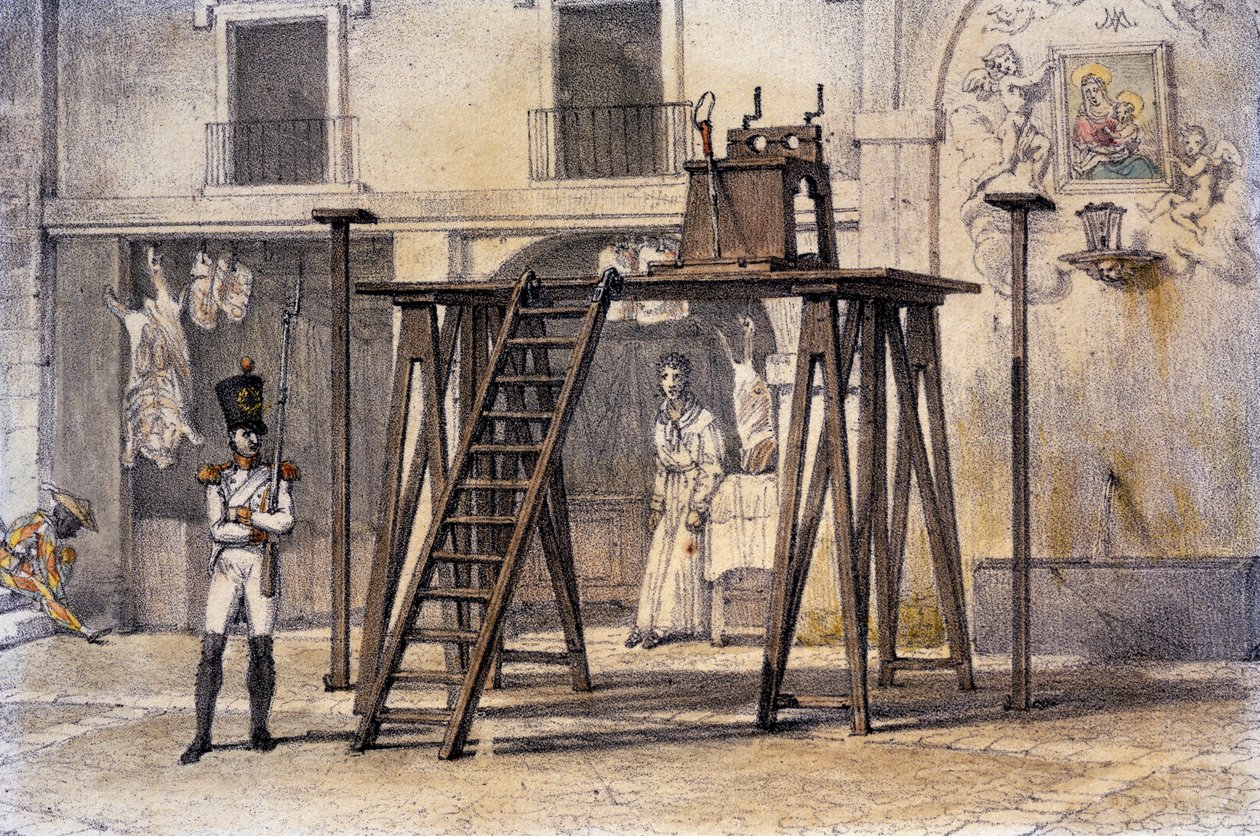 Plateforme (pour pilori) - Antoine Jean Baptiste Thomas