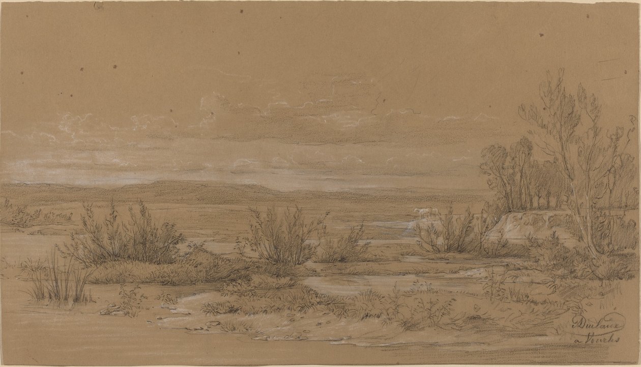 Paysage près de Vourlis - Antoine Jean Duclaux