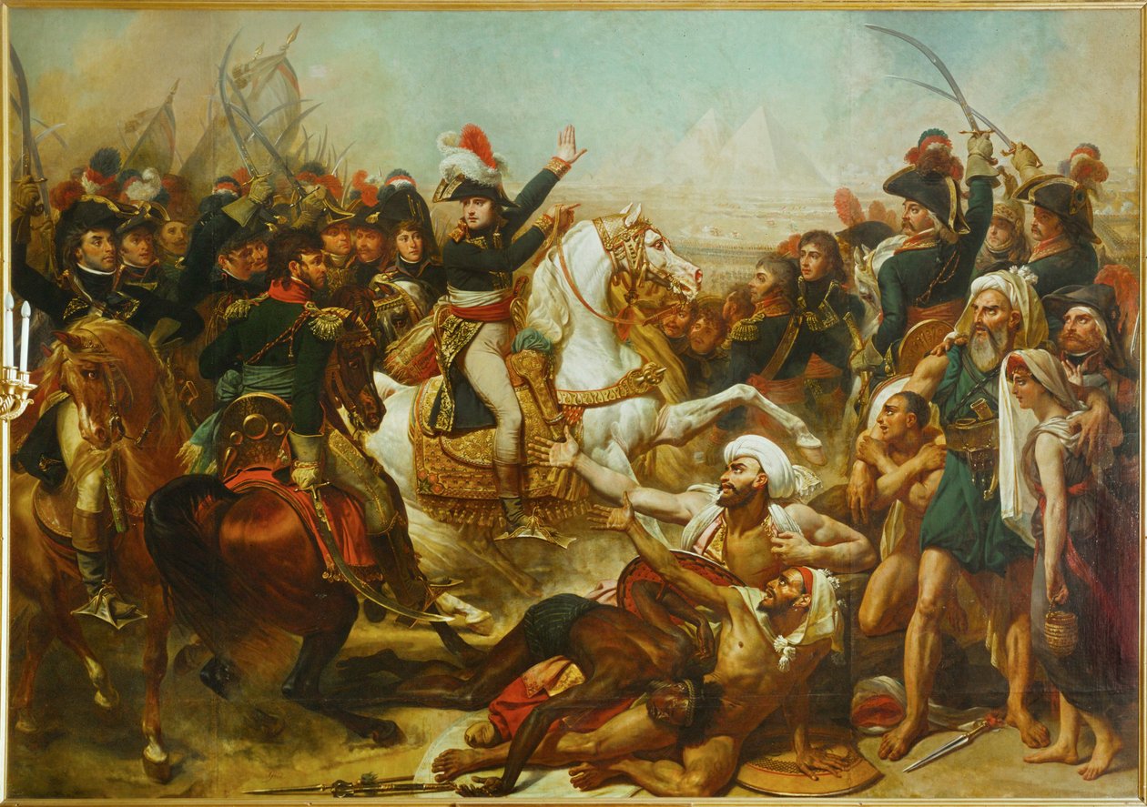 La bataille des pyramides ... - Antoine Jean Gros