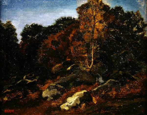 Automne à Fontainebleau - Antoine Louis Barye