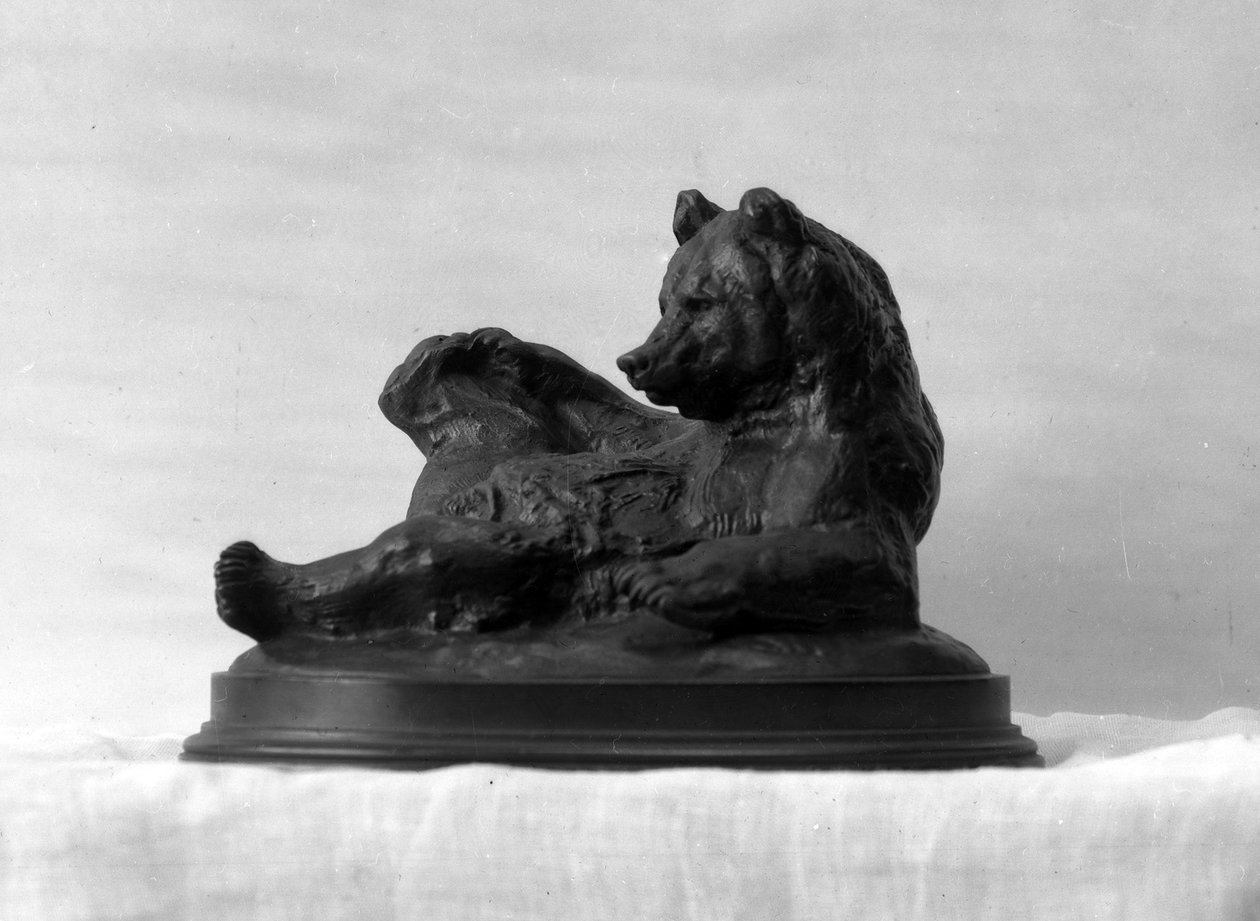 Ours assis, modelé en 1833 - Antoine Louis Barye