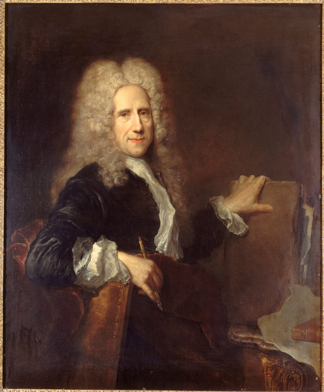 Portrait de Jean Mariette (1660-1742) - Antoine Pesne