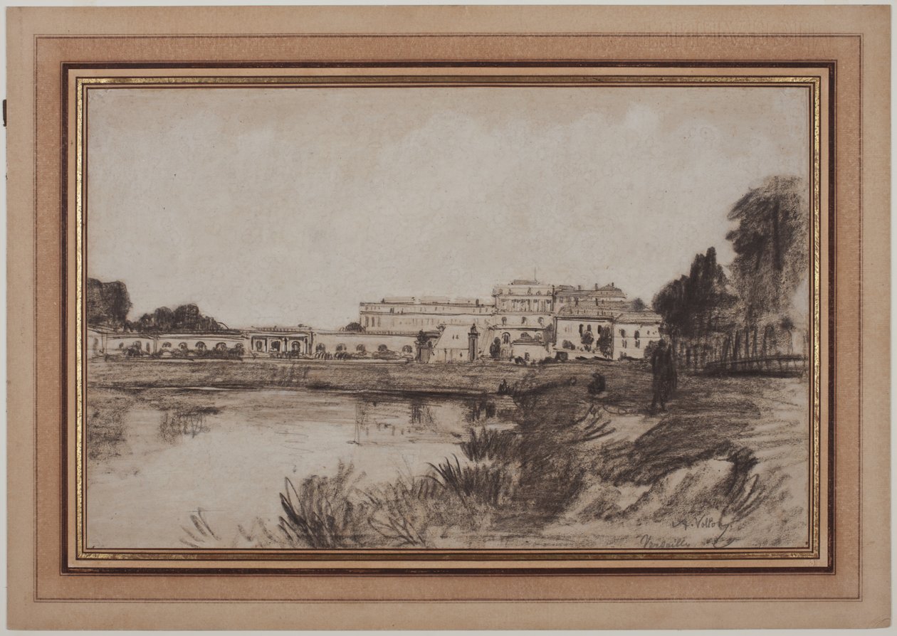 Vue de Versailles, 1800s - Antoine Vollon