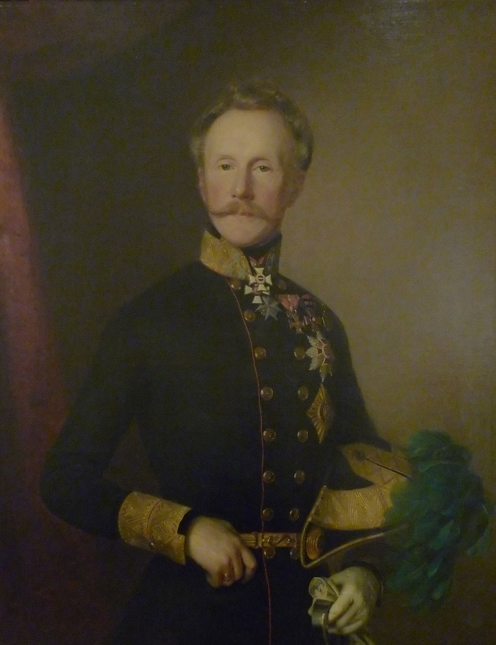 Heinrich Hermann Josef Freiherr von Heß (1788-1870), général autrichien - Anton Einsle
