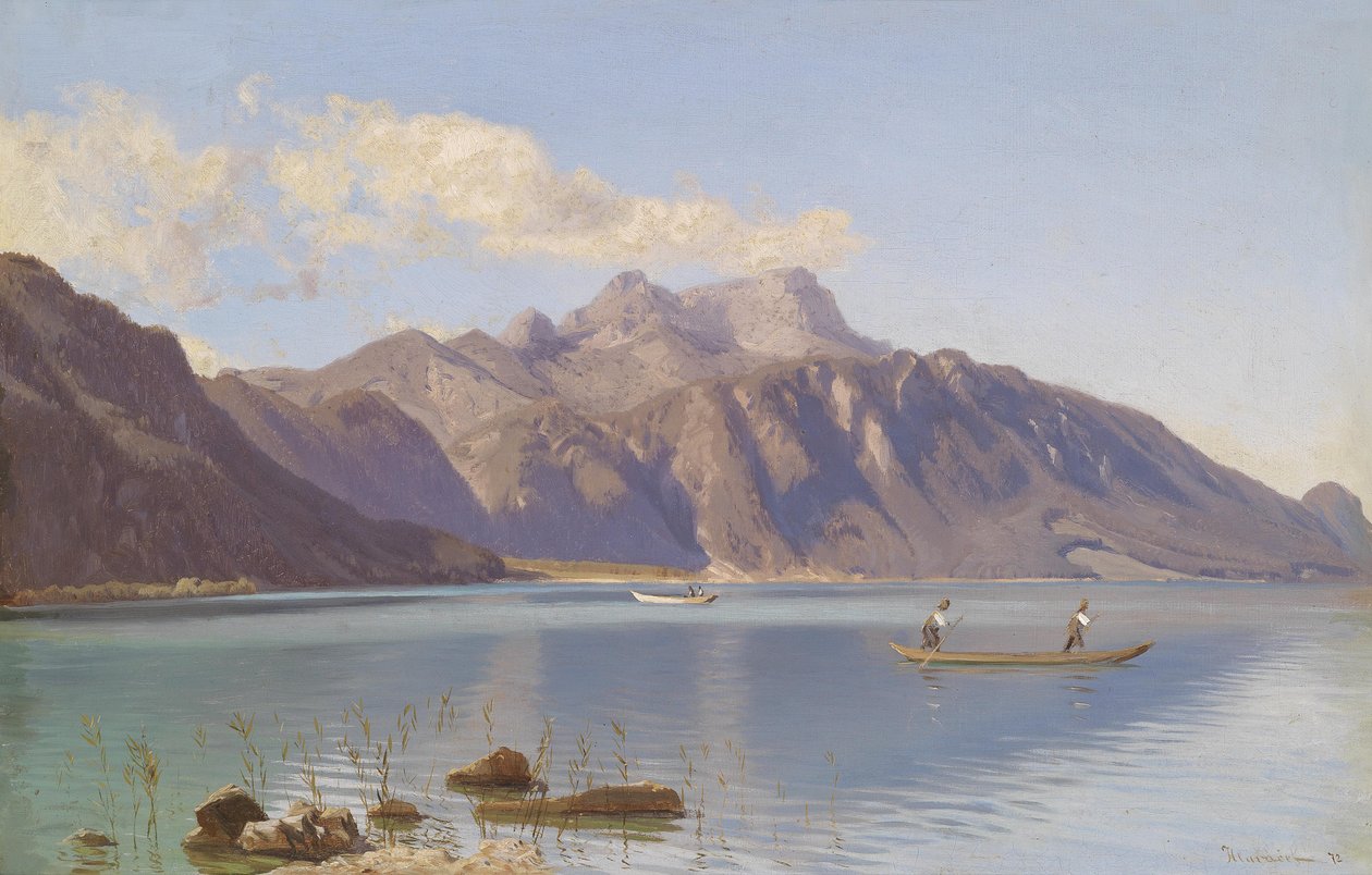 Lac de montagne - Anton Hlavacek