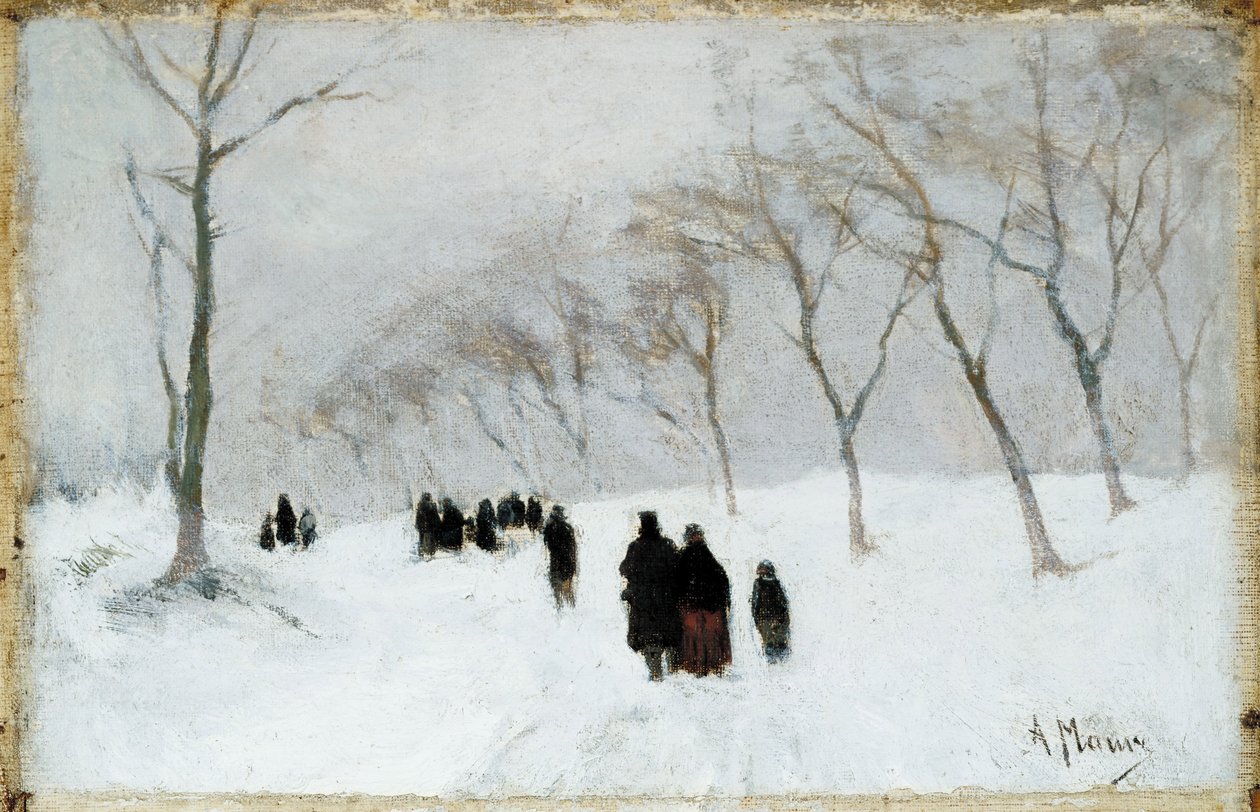 Tempête de neige - Anton Mauve