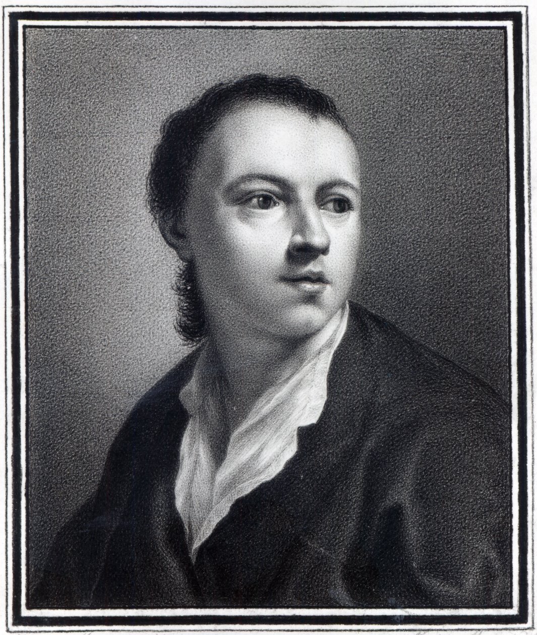 Anton Raphael Mengs, gravé par Nicolaus Mosman - Anton von Maron